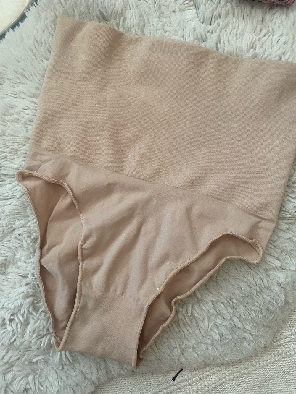 High-Waist Shaping Briefs in Nude